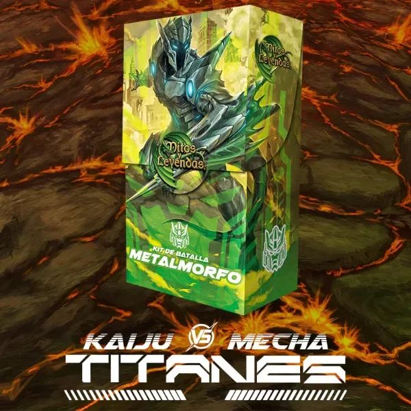 Producto - PREVENTA Kit Batalla Kaiju vs Mecha: Titanes - Metalmorfo