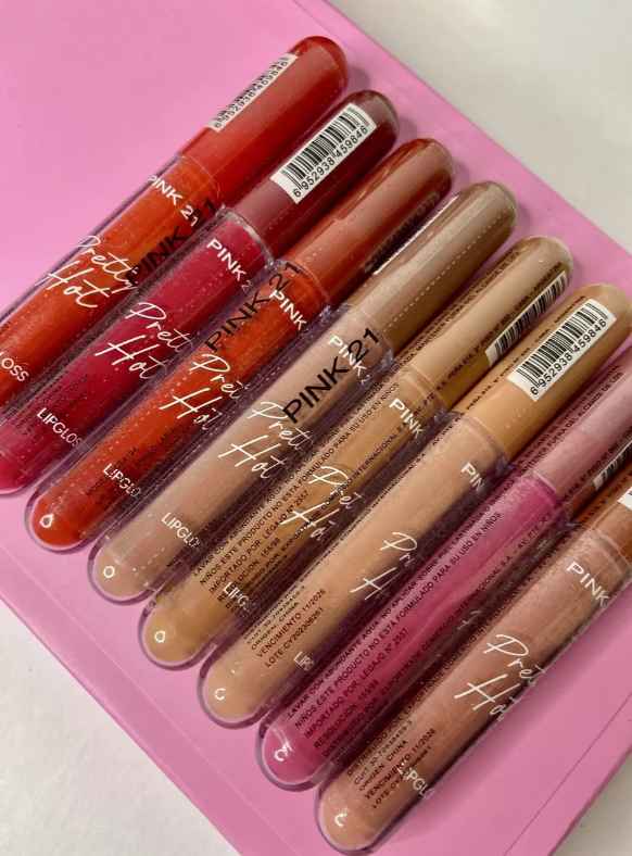 Producto - Pink 21 Lipgloss Pretty Hot