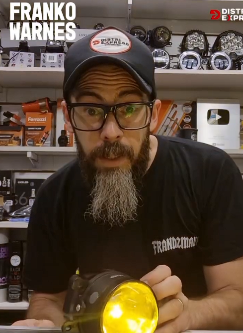 Producto - DJ6910W+Y 3 COLORES - JUEGO DE PROYECTORES 3" PARA FAROS AUXILIARES