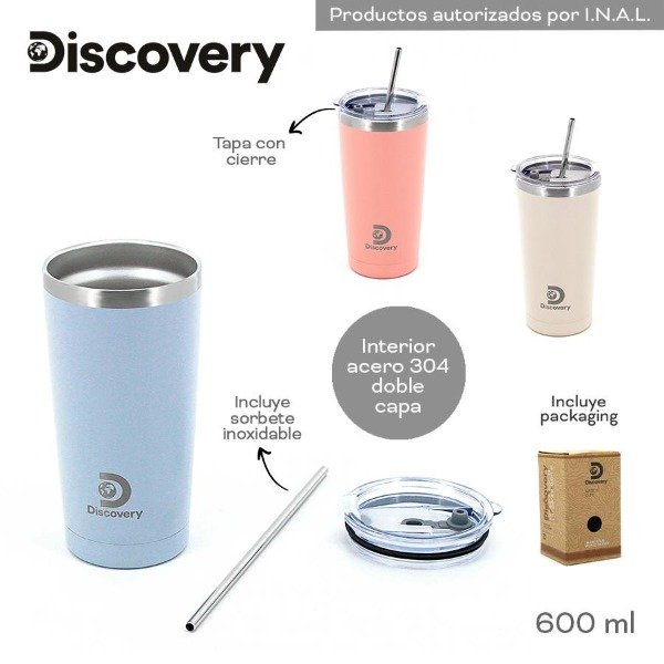 Producto - VASO TERMICO DISCOVERY AC INOXIDABLE 18495