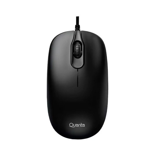 Producto - Quanta QTMO10 - Con Cable - 1200 DPI - Negro