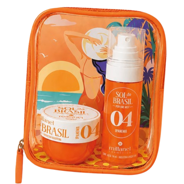 Producto - Set Sol do Brasil de Millanel 1 crema 1 perfume body mist