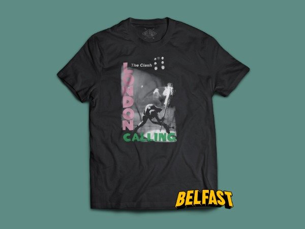 remera the clash london calling classic