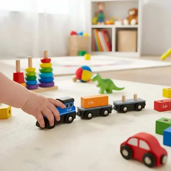 Producto - Tren Imantado con 2 Vagones desmontables