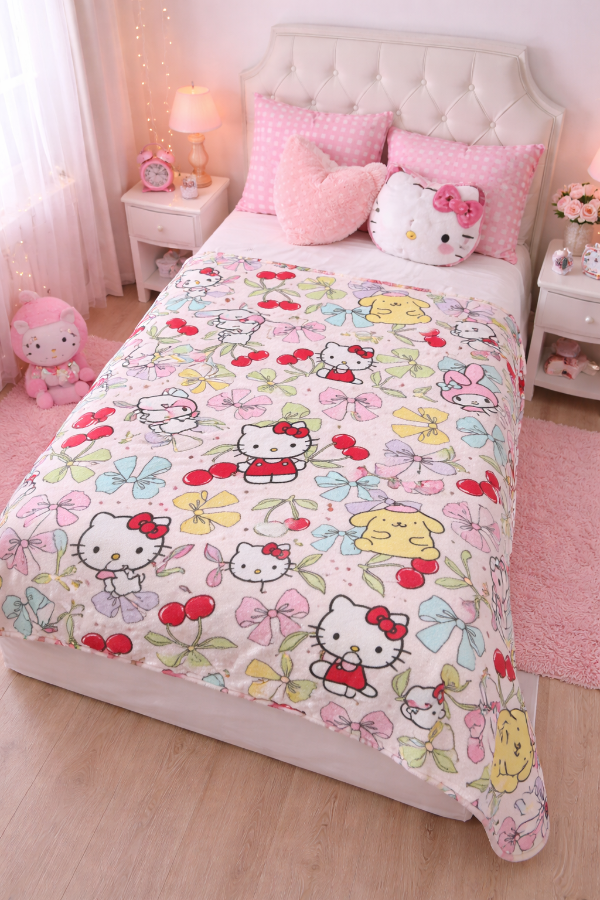 Producto - Manta Hello Kitty Amigos Sanrio