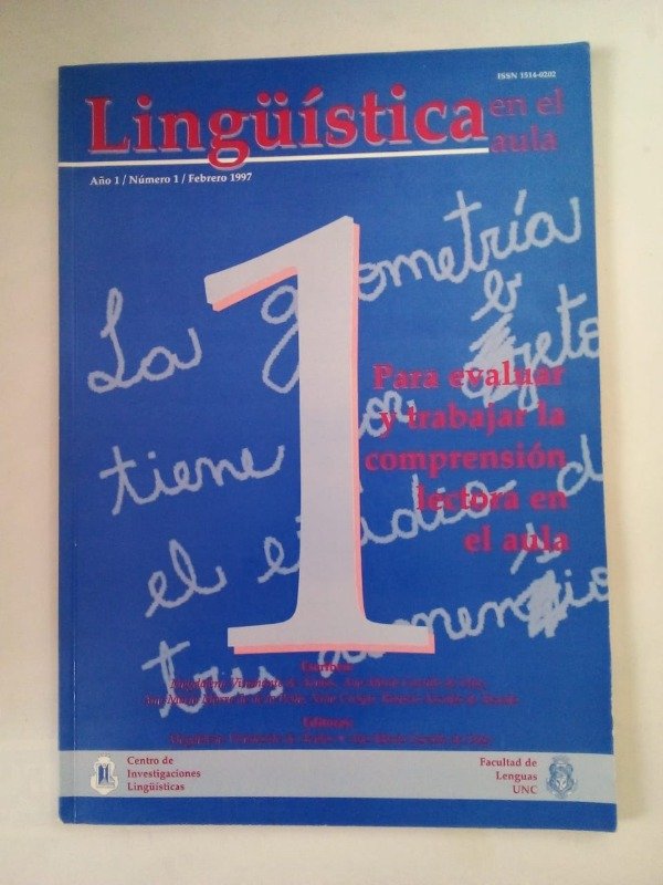 Producto - Lingüística en el aula #1 - Febrero 1997 - Viamonte de Ávalos Carullo de Díaz