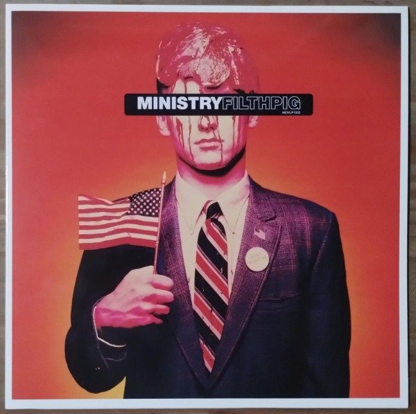 Producto - MINISTRY Filth Pig Vinilo LP RE Europa 2014 ANARANJADO Limitado Nro 000482