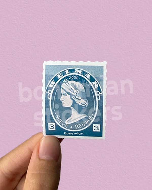 Producto - ESTAMPILLA NUEVE REINAS - Sticker Individual Nueve Reinas