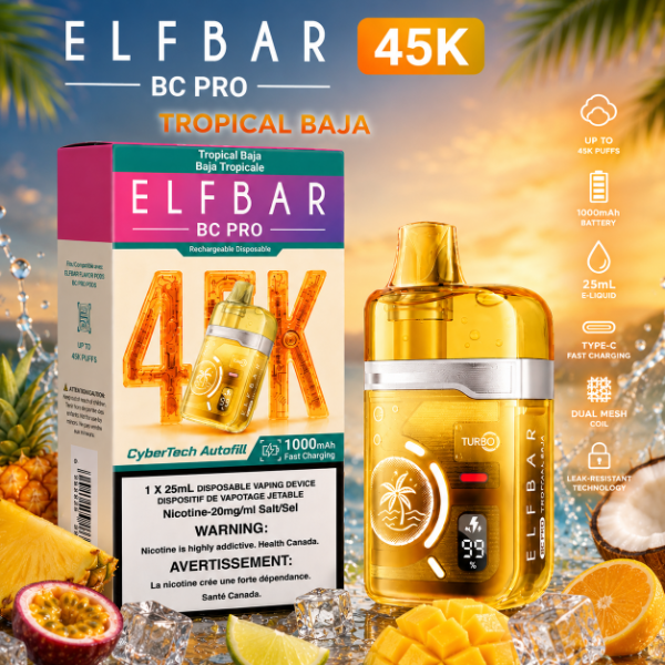 Producto - ELFBAR BC PRO 45K TROPICAL BAJA