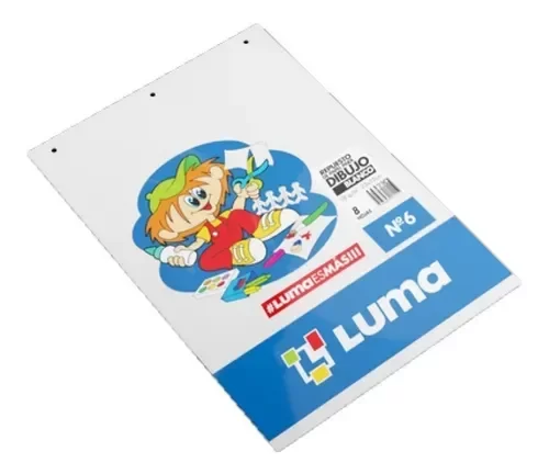 Producto - Repuesto hojas de dibujo Luma N6 x 8