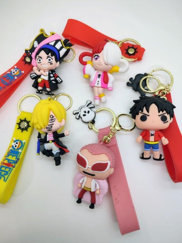Producto - Llavero de goma personajes One Piece