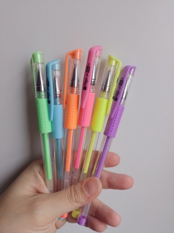 Producto - Lapiceras de colores pastel Filgo roller gel pop