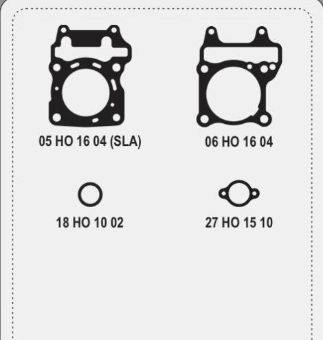 Producto - JUNTAS DE CABEZAL (CON ORING) HONDA PCX 150 - ALFA