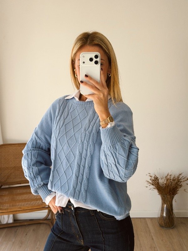Producto - SWEATER OCHITOS Y ROMBOS JULIANA