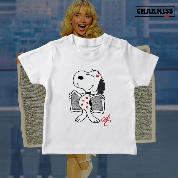 Baby tee Sabrina x Snoopy