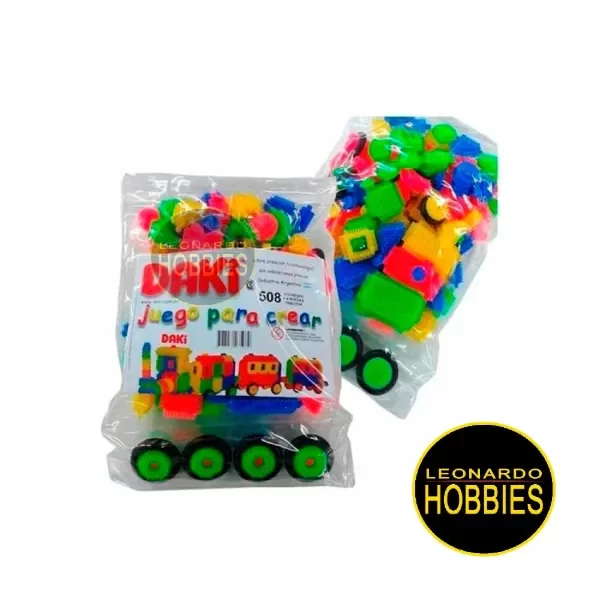 Producto - Daki Tractor Cuatro Ruedas 112 Piezas 508