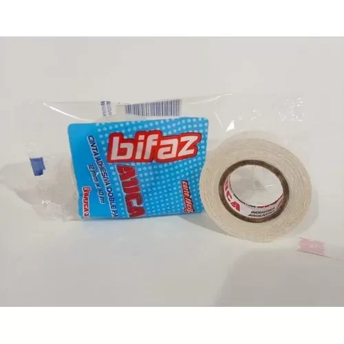 Producto - CINTA/ADH. BIFAZ AUCA 12x10m.