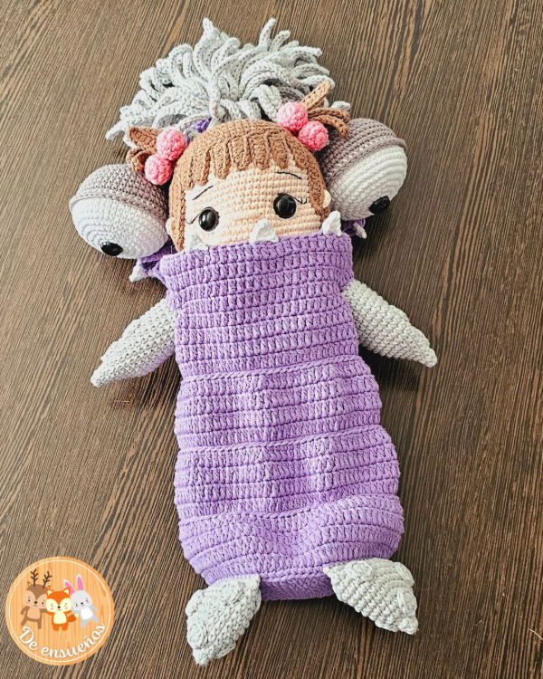 Producto - Boo, monster inc - Guías de tejido