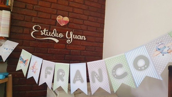Producto - Banderines personalizados para cumples