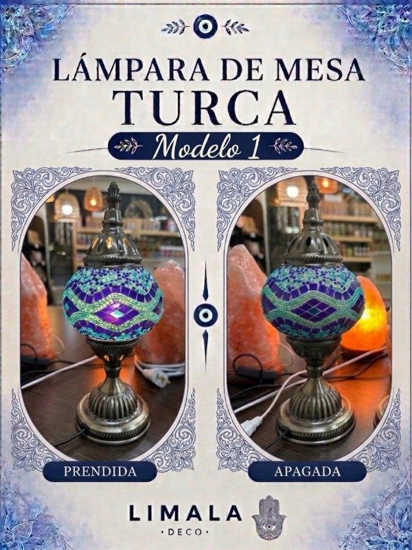 Producto - LAMPARAS TURCAS - 1