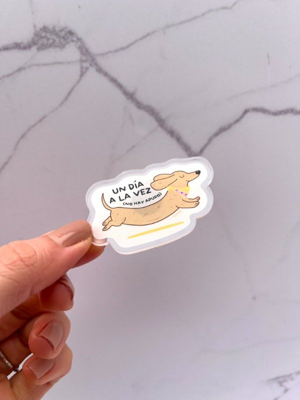 Producto - Imán acrílico UN DÍA A LA VEZ