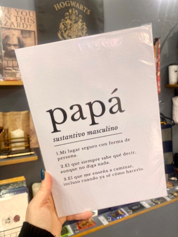 Producto - Cuadro significado papá