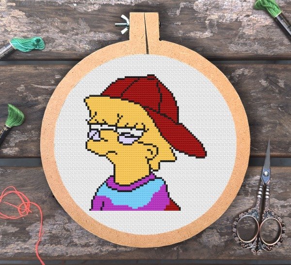 Producto - Lisa Cool - Kit de punto cruz