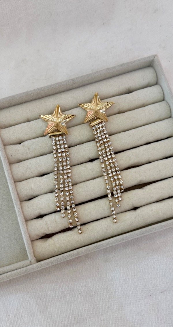 Producto - Aros strass Estrella