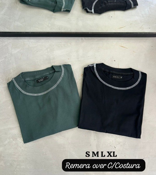 Producto - REMERA GAZI OVER COSTURA