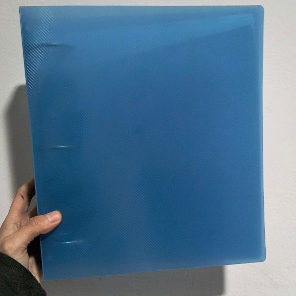 Producto - Carpeta n3 transparente azul
