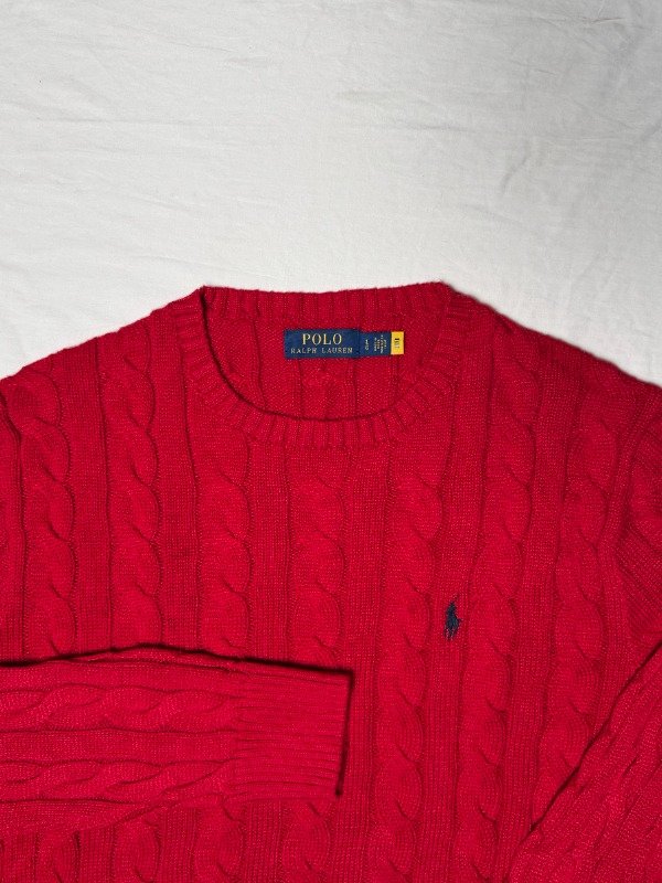 Producto - Sweater Trenzado Polo Ralph Lauren T. L - 1