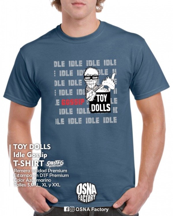 Producto - TOY DOLLS Idle Gossip T Shirt