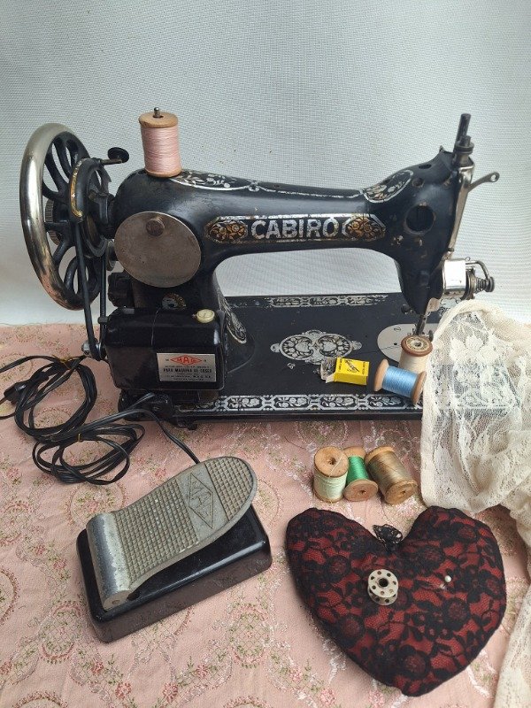 Producto - Maquina de Coser CABIRO con motor y pedal - 6