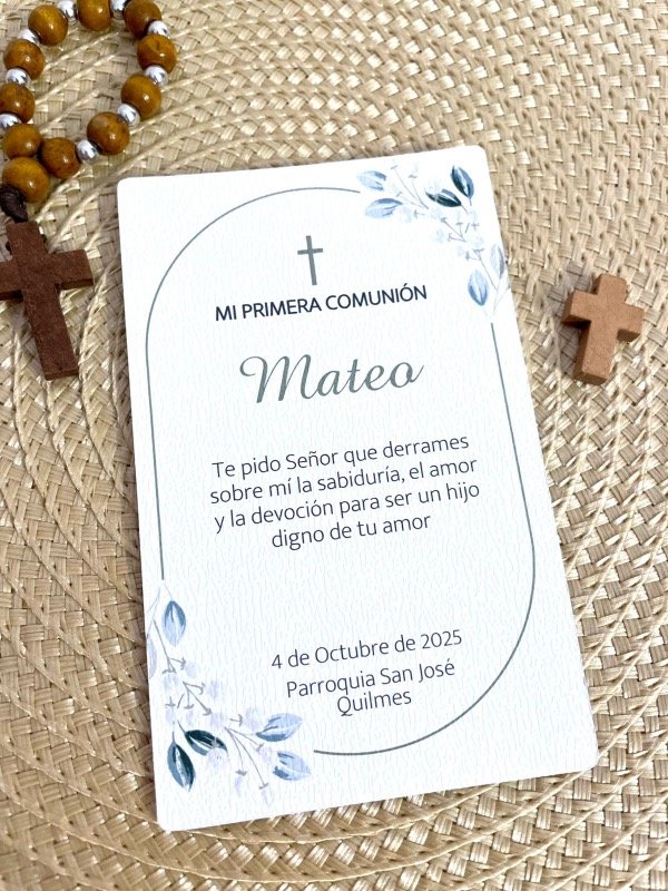 Producto - Estampita Mateo II