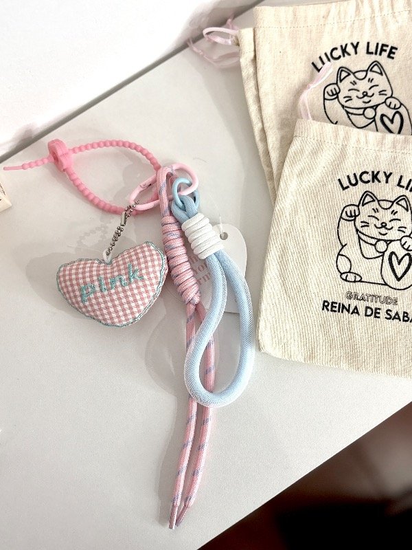 Producto - Charm rosa pastel