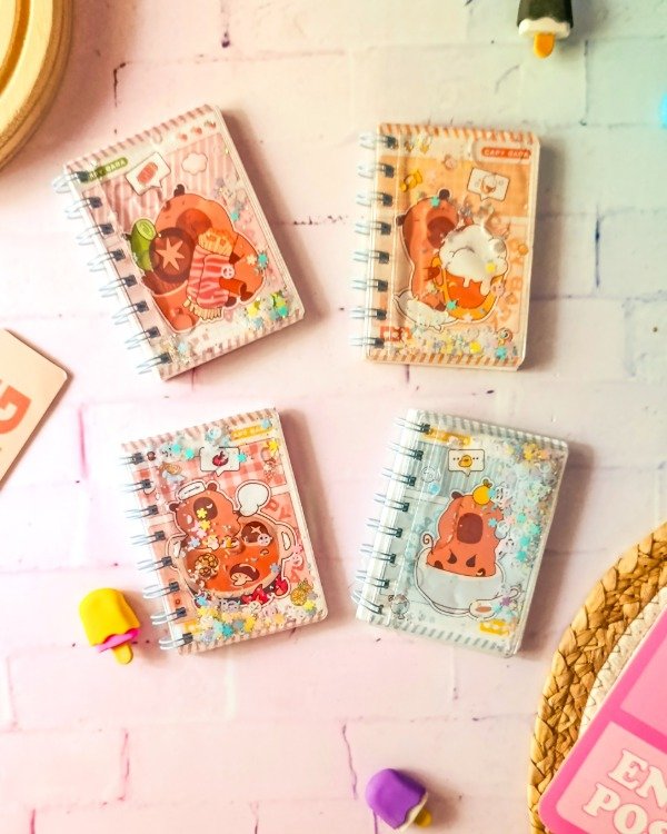 Producto - MINI LIBRETA GLITTER CAPY