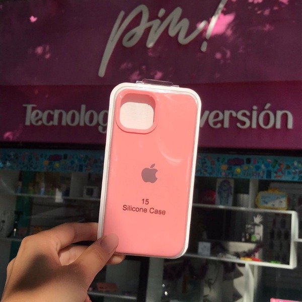 Producto - iPhone 15 Silicone Case Rosa Cream
