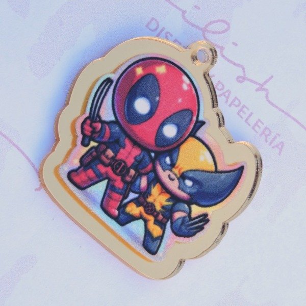 Producto - Dije Deadpool y Wolverine