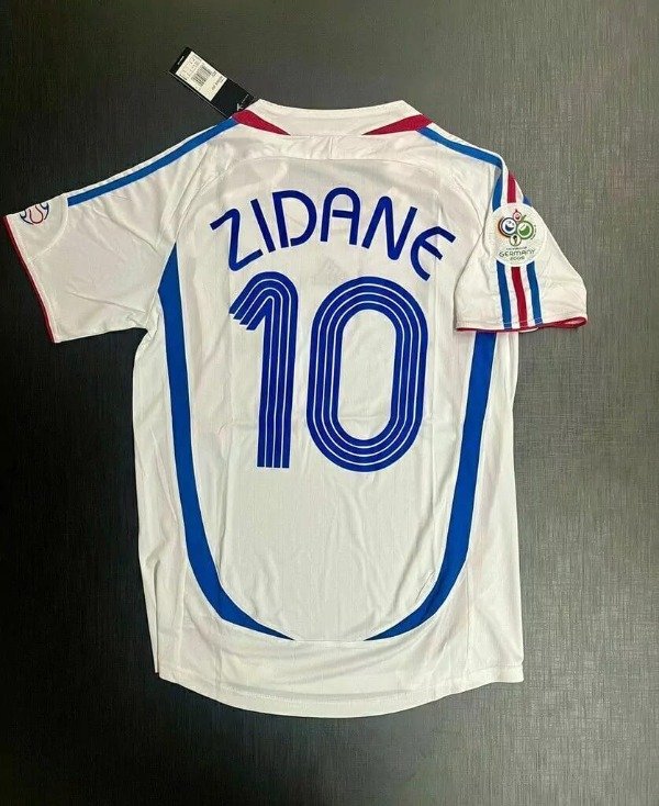 Producto - CAMISETA FRANCIA IMPORTADA ALTERNATIVA RETRO 2006 #10 ZIDANE - 1