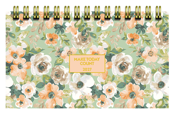 Producto - AGENDA ONIX PETIT UOMO FLORAL S/VISTA C/ESP. 16 X 9 CM