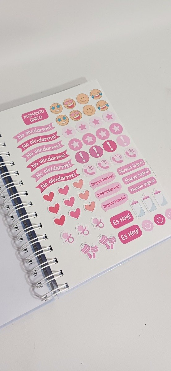 Producto - Cuaderno Pediatrico Luna y estrellas - 8