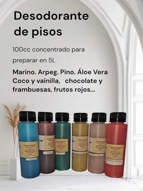 Producto - DESODORANTE DE PISOS