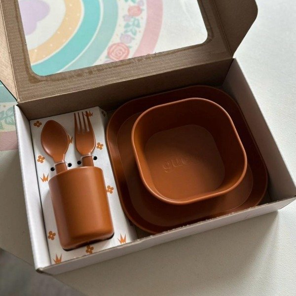 Producto - Set de polipropileno Terracota