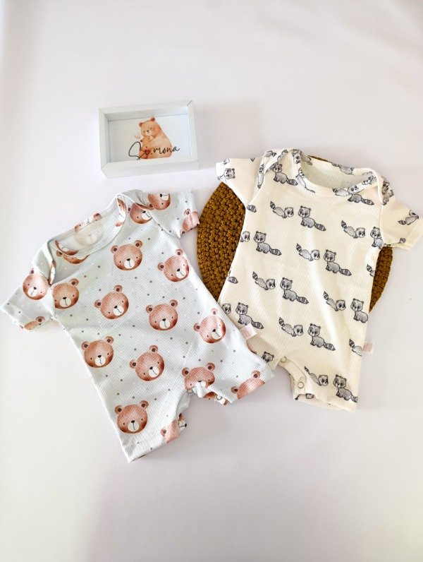 Producto - Enteritos cortos de waffle bebe