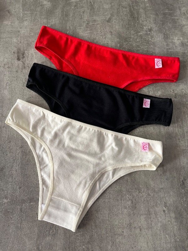 Producto - Vedetina algodón con lycra talle 44/46 (PACK X3 MINORISTA) - 1