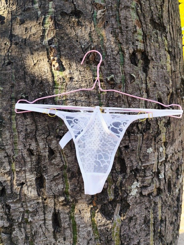 Producto - Tangas bordado blanca