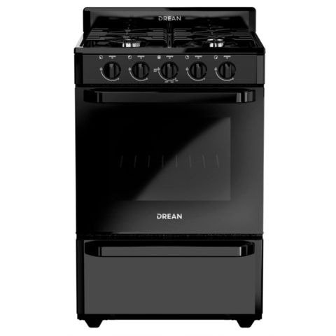 Producto - COCINA DREAN CD5602AN 56CM NEGRA a gas