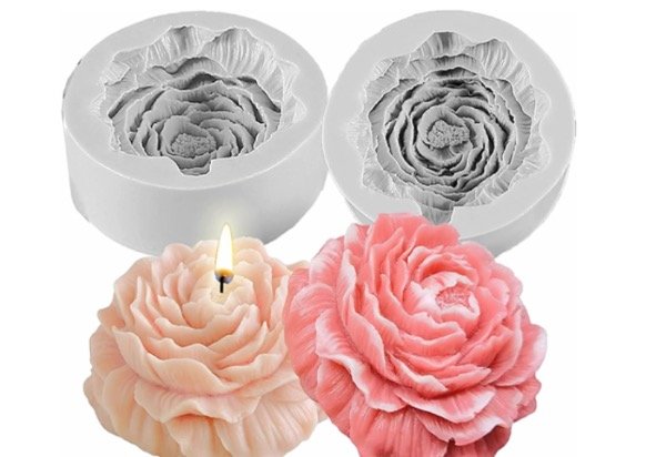 Producto - MOLDE SILICONA PEONIA