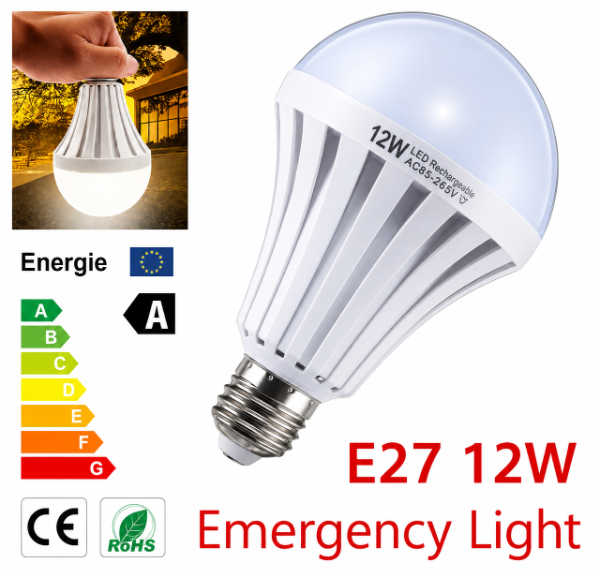 Producto - Lámpara led autónoma 9 W con bateria interna sigue funcionando sin electricidad - 0