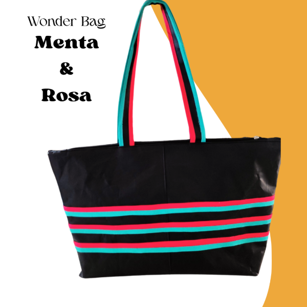 Producto - WonderBag Signal Menta-Rosa
